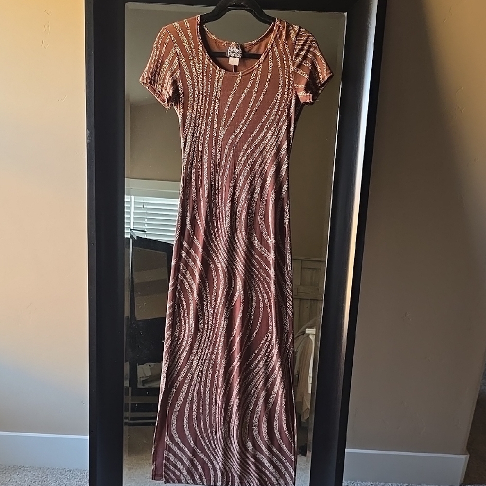 VINTAGE MELINDA DANIELS DRESS SIZE SMALL🔥🔥